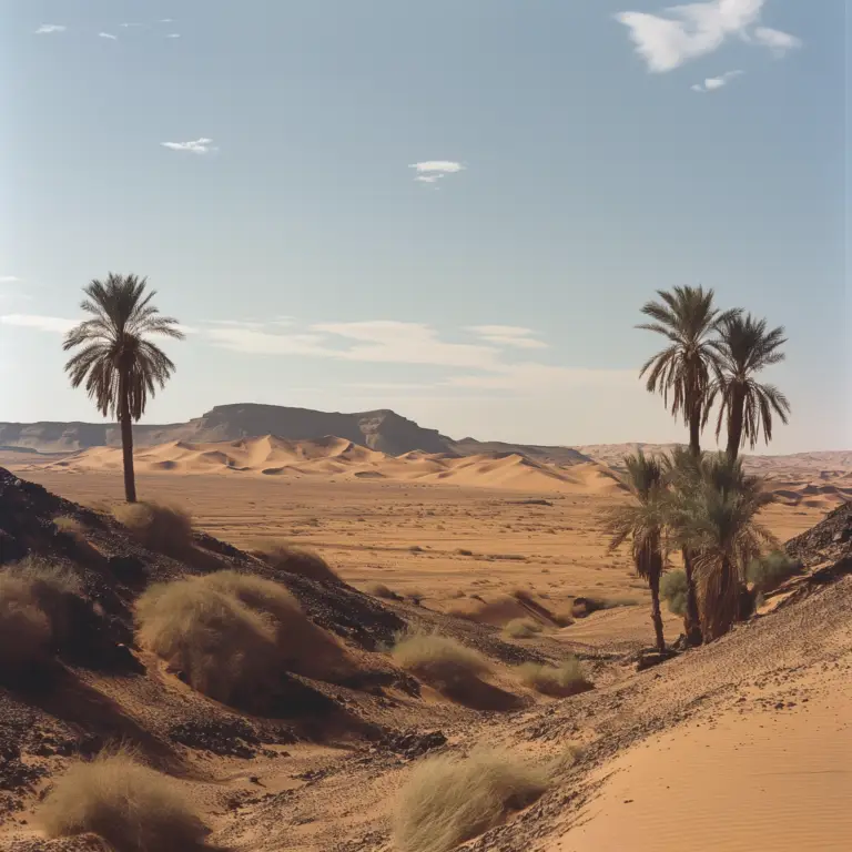 Sahara Desert in Algeria