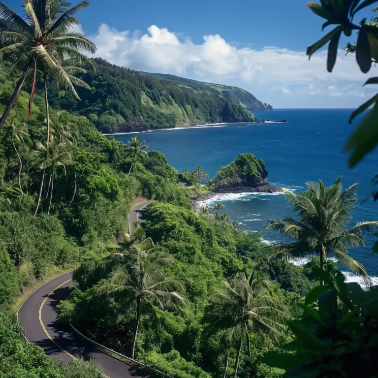 Road to Hana in Hawaii