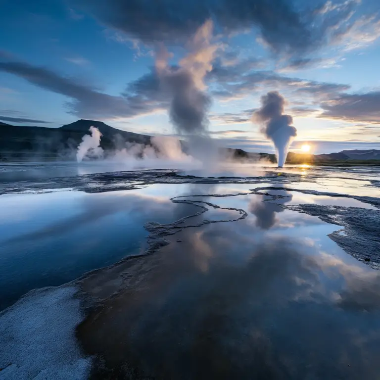 Iceland geysers