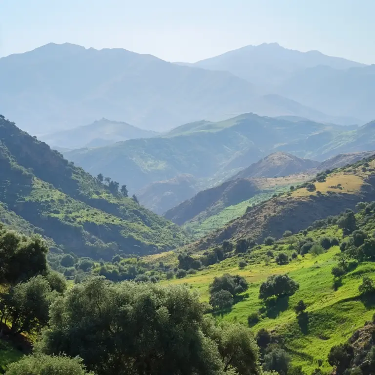 Rif Mountains in Morocco