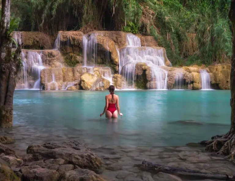 Kuang Si Falls in Laos