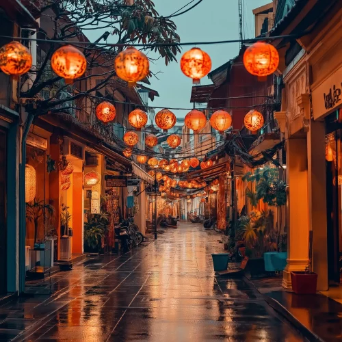 Jonker Street in Melaka