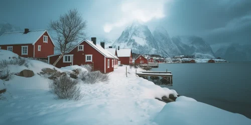 Traditional Rorbu in Lofoten